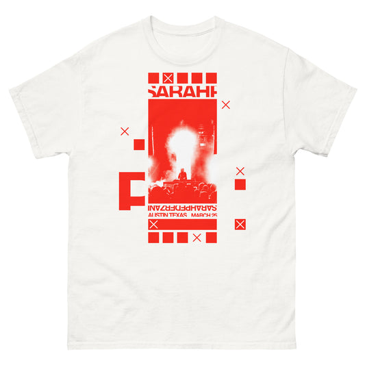 325 TShirt - White//Red