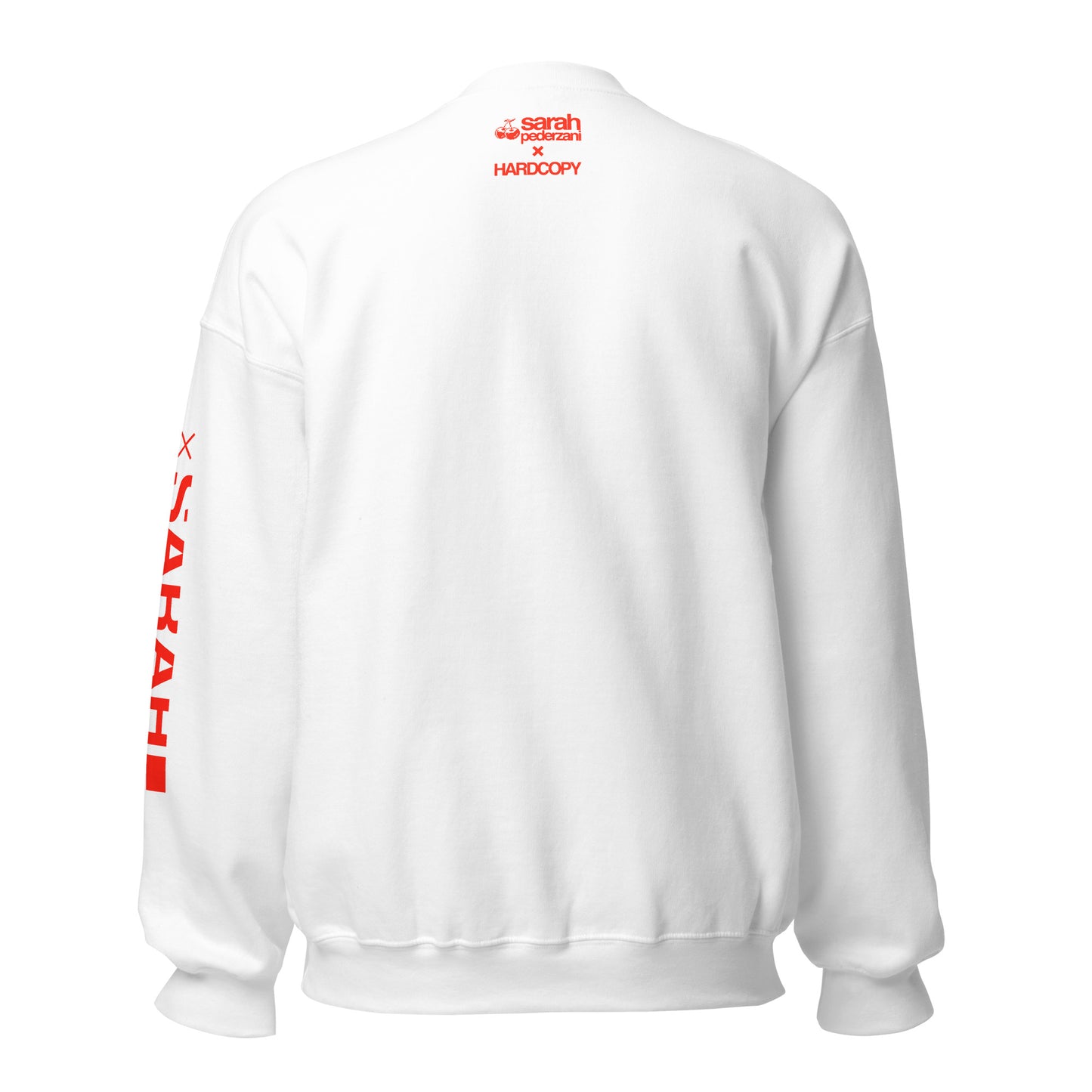 325 Sweatshirt - White//Red